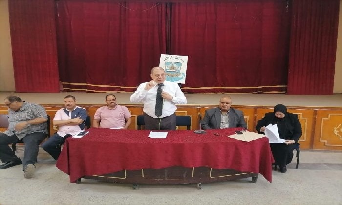 اجتماع موسع لرؤساء لجان الثانوية العامة بقيادة مدير التعليم بقنا