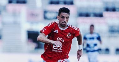 الأهلي يضع خطة تأهيلية لطاهر محمد طاهر في أمريكا بعد إصابة الرباط