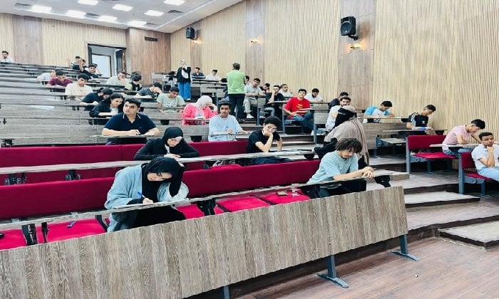 انتهاء فترة الامتحانات في جامعة حلوان للتكنولوجيا الدولية