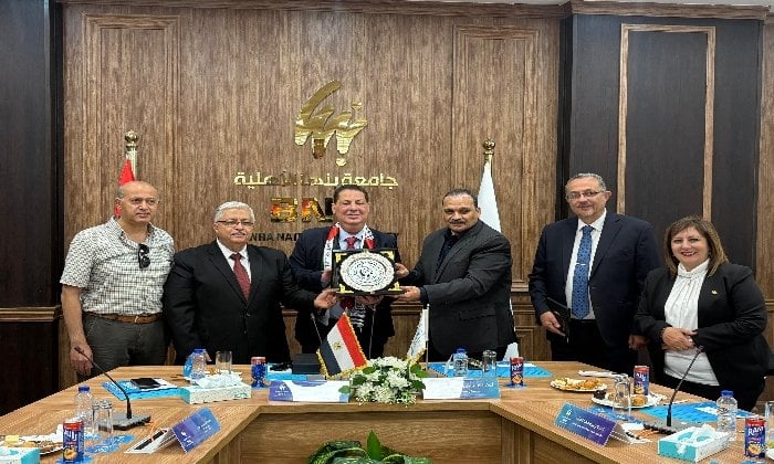 بنها الأهلية تُعزز تعاونها الأكاديمي مع جامعة الأزهر بغزة