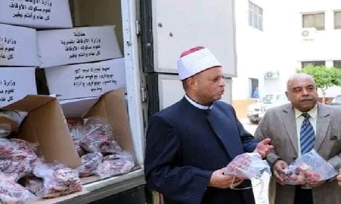 توزيع 2 طن من لحوم الأضاحي للمحتاجين في الشرقية