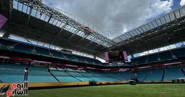 جولة بصرية في ملعب هارد روك قبل مباراة الأهلي وإنتر Miami
