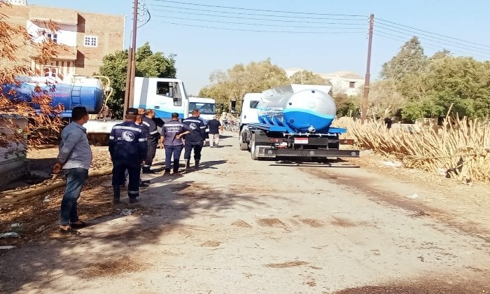 سوهاج توضح موقفها من تسريب محطة صرف إدفا