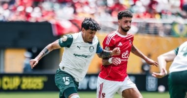 لوبيز يضيف الهدف الثاني لصالح بالميراس في شباك الأهلي