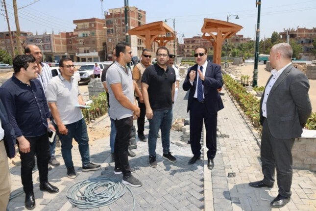 محافظ المنوفية يشرف على تقدم مشروع مدخل شبين الكوم الجديد