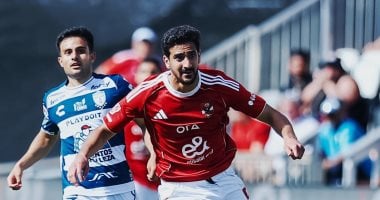 محمد علي بن رمضان: ضغط جماهير الأهلي يحفزني للتألق في عدة مراكز