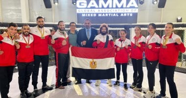 مصر تتألق بـ 10 ميداليات في بطولة العالم للفنون القتالية بالبرازيل