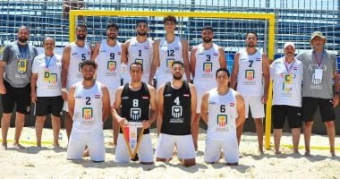منتخب كرة اليد الشاطئية يحقق البرونزية في الجولة العالمية بعد الانتصار على تونس