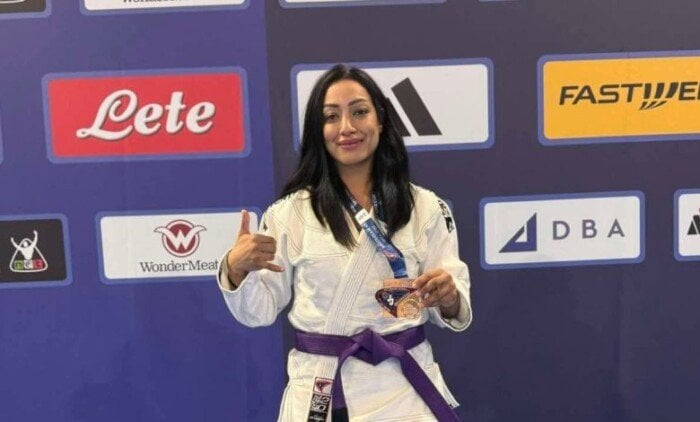 هند رزق تضيء سماء الجوجيتسو بالذهبية في أولى مشاركاتها الدولية